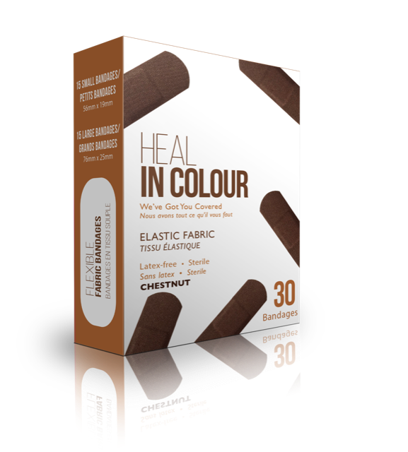 HEAL IN COLOUR CHESTNUT BANDAGES