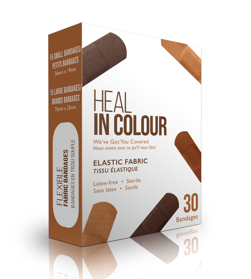 HEAL IN COLOUR ASSORTED ADHESIVE BANDAGES